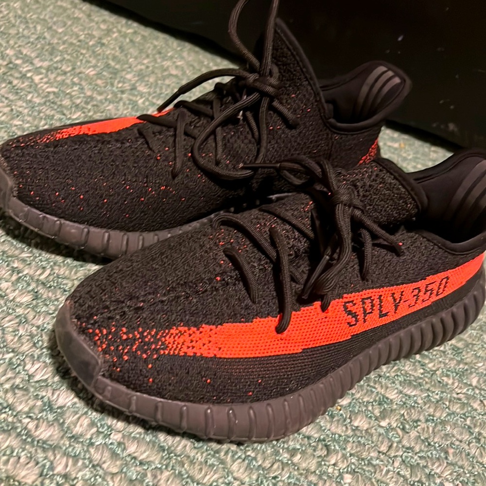 Yeezy Boost 350 V2 Core Black and Red Only PayPal
